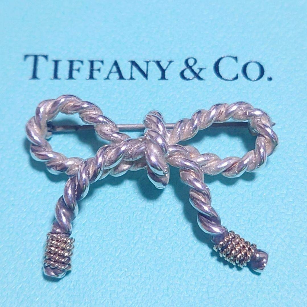 Tiffany & Co. - 激レア品 ティファニー ブローチ ツイストリボン