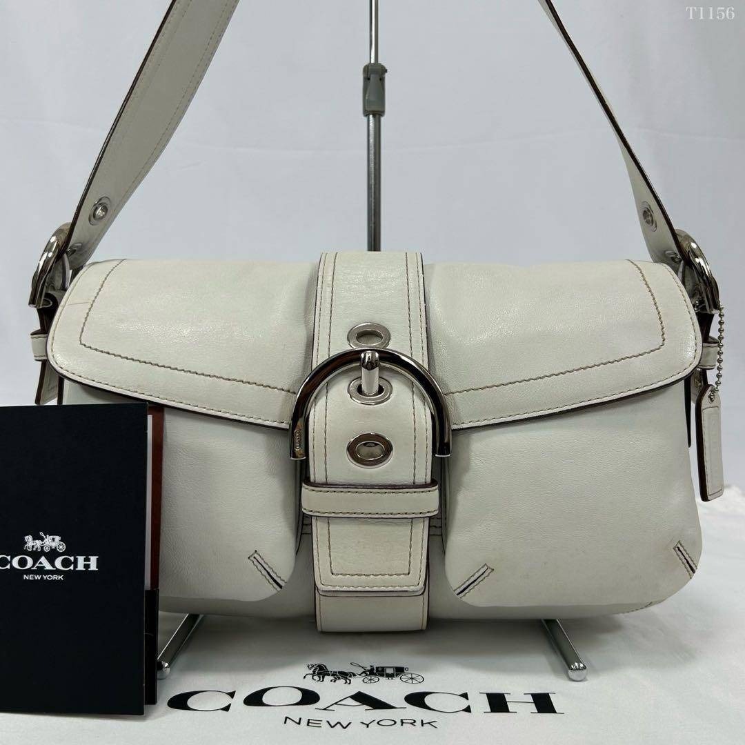 COACH - 【極美品】コーチ 9434 ソーホー ワンハンドバッグ レザー