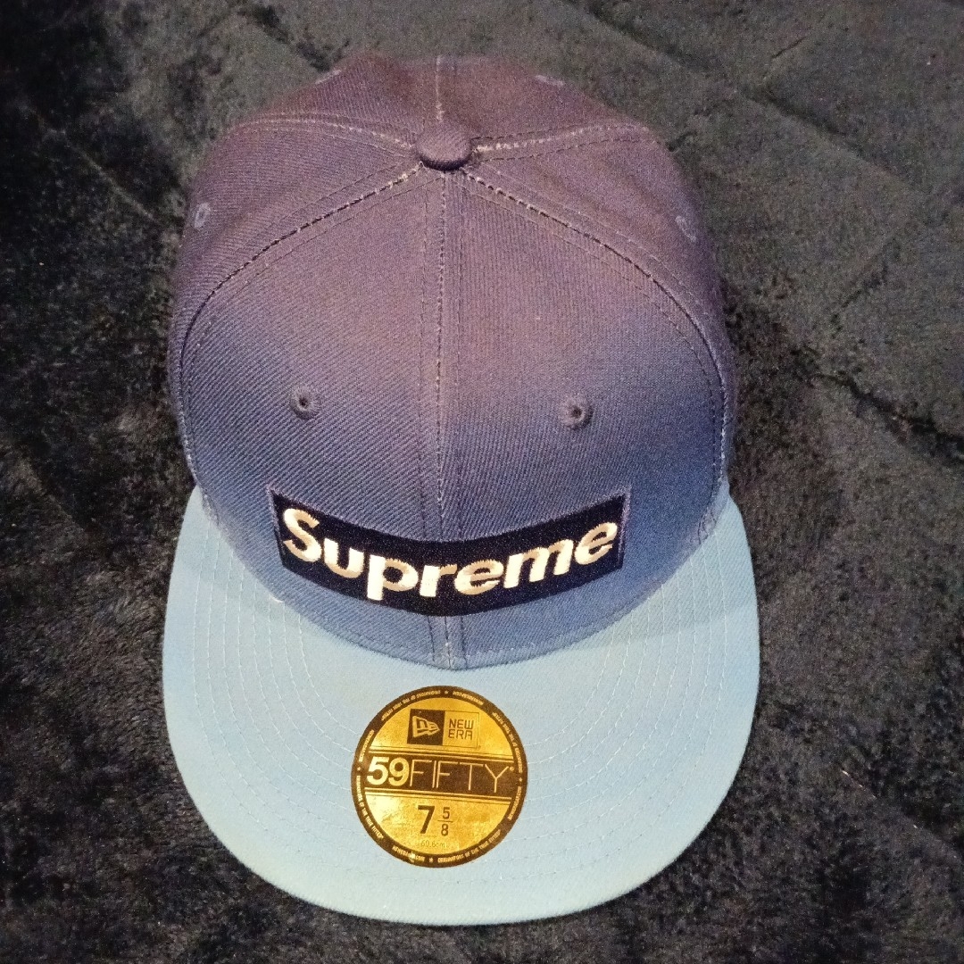 Supreme - Supreme 59FIFTY キャップ 7 5/8 ニューエラ ブルーの通販
