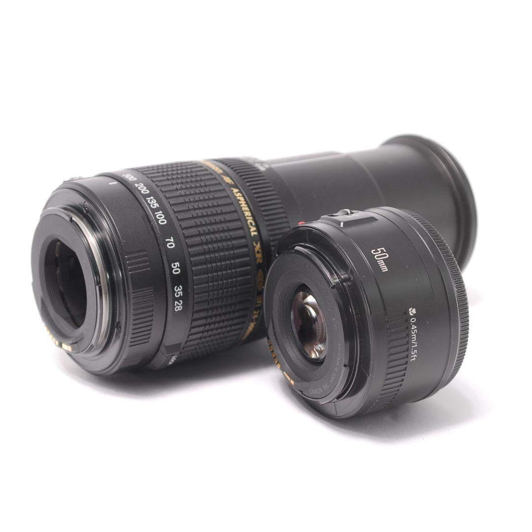 Canon - ❤即購入1000円OFF❤Canon Kiss X10 単焦点 × 高倍率レンズの