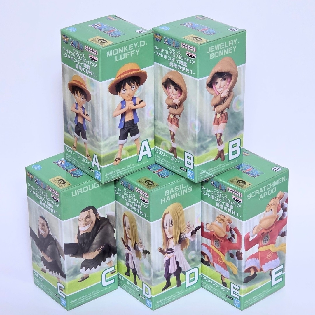 ONE PIECE - ワンピース ワーコレ 最悪の世代1～2＆エッグヘッド6 全15