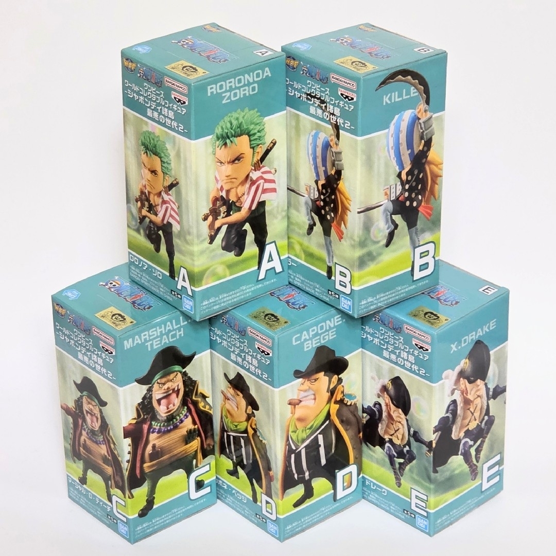 ONE PIECE - ワンピース ワーコレ 最悪の世代1～2＆エッグヘッド6 全15