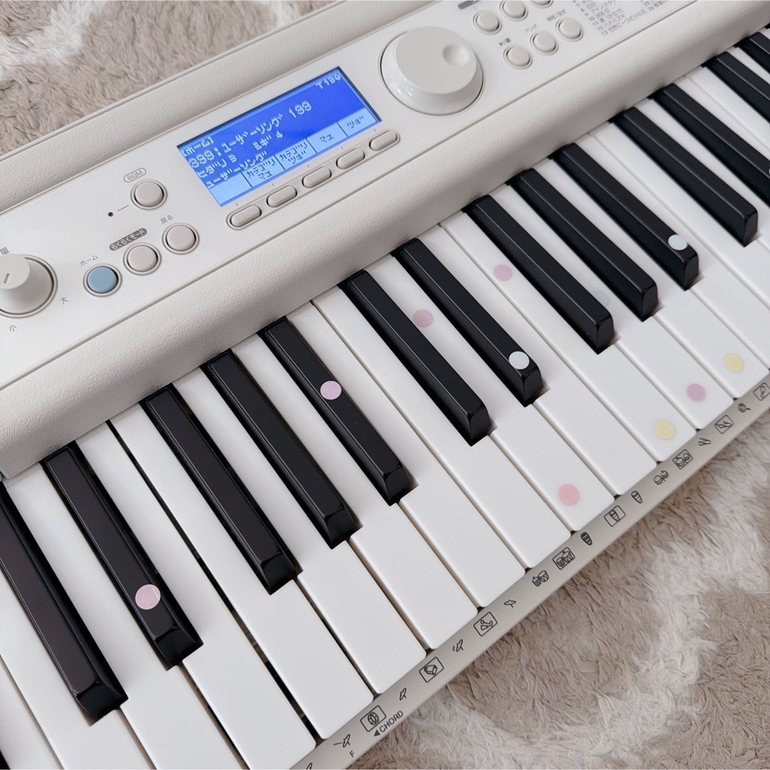 極美品】2021製Casiotone 光ナビゲーションキーボード LK-520の通販 by