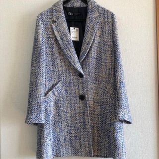 ZARA - ZARA ブークレダブルブレストコート XSの通販 by chocoshop