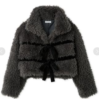 SNIDEL - 2012年ラビットファーコート♡の通販 by