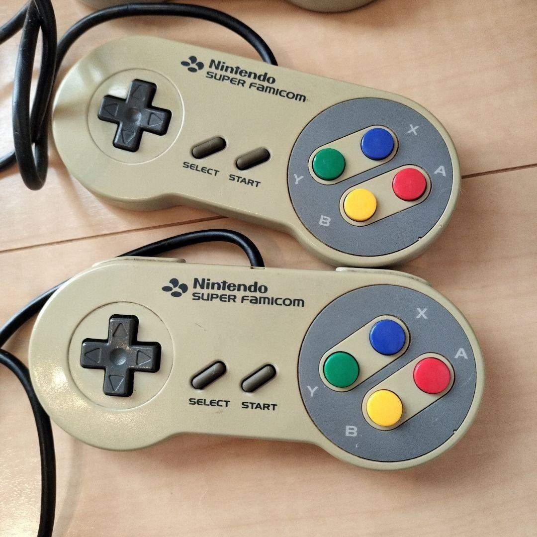 ジャンク扱】SFC PS コントローラー ACアダプター等8点セットの通販 by