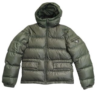 PRADA - 本物 PRADA プラダジャパンタグ 三角プレートロゴ ダウン