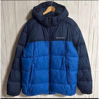 Columbia（ダウンジャケット ・ ブルー・ネイビー/青色系）のフリマ