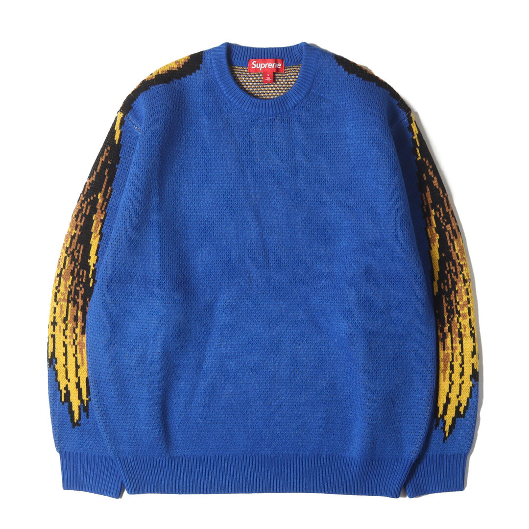 Supreme - 【新品】Supreme シュプリーム ニット ブルー サイズ:S