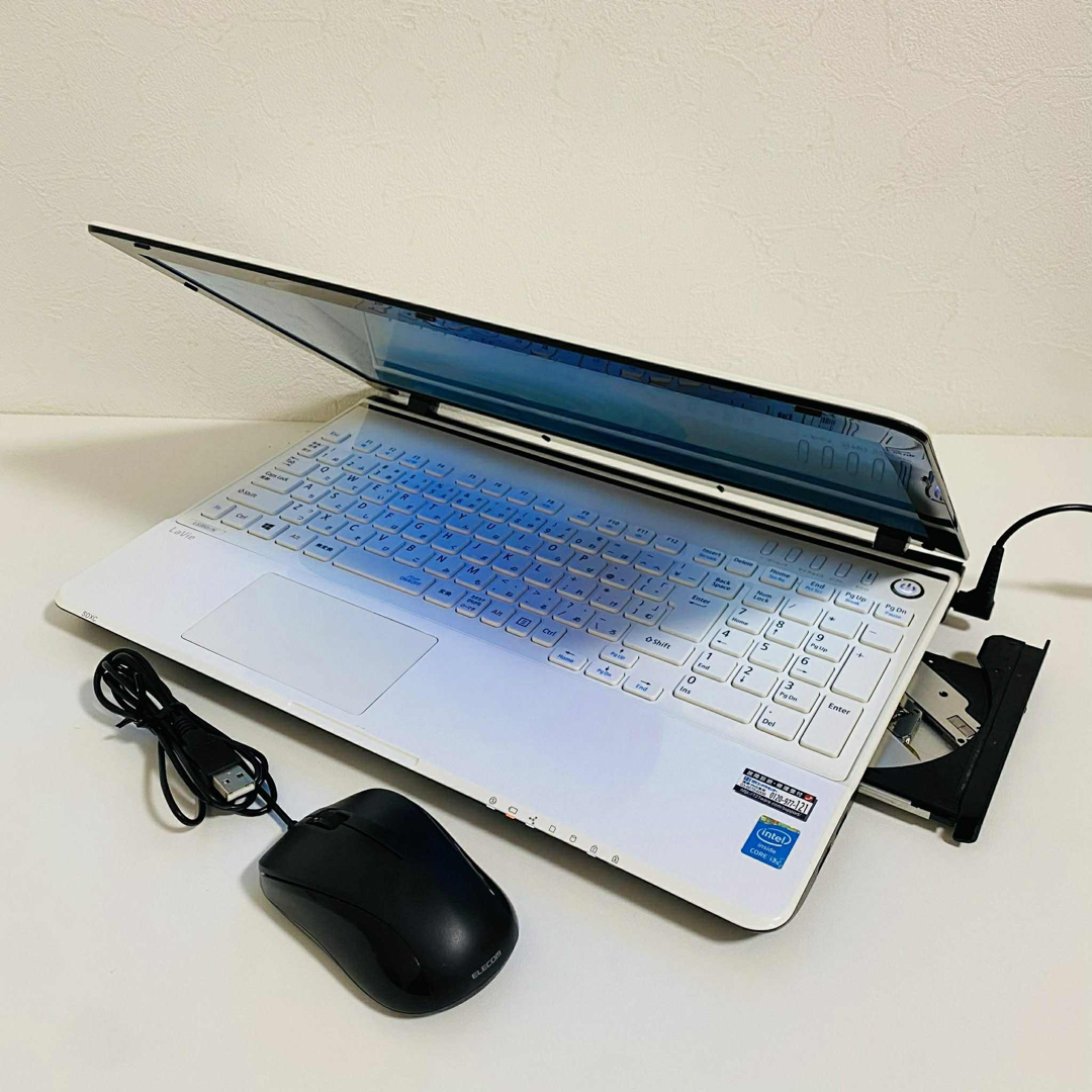 Y60 NECノートパソコンSSD高速 WEBカメラWindows11オフィス付 Y60 NEC