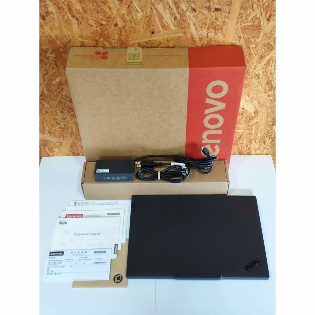Lenovo - ほぼ新品 Lenovo レノボ ThinkPad X13 Gen6 16 256の通販 by