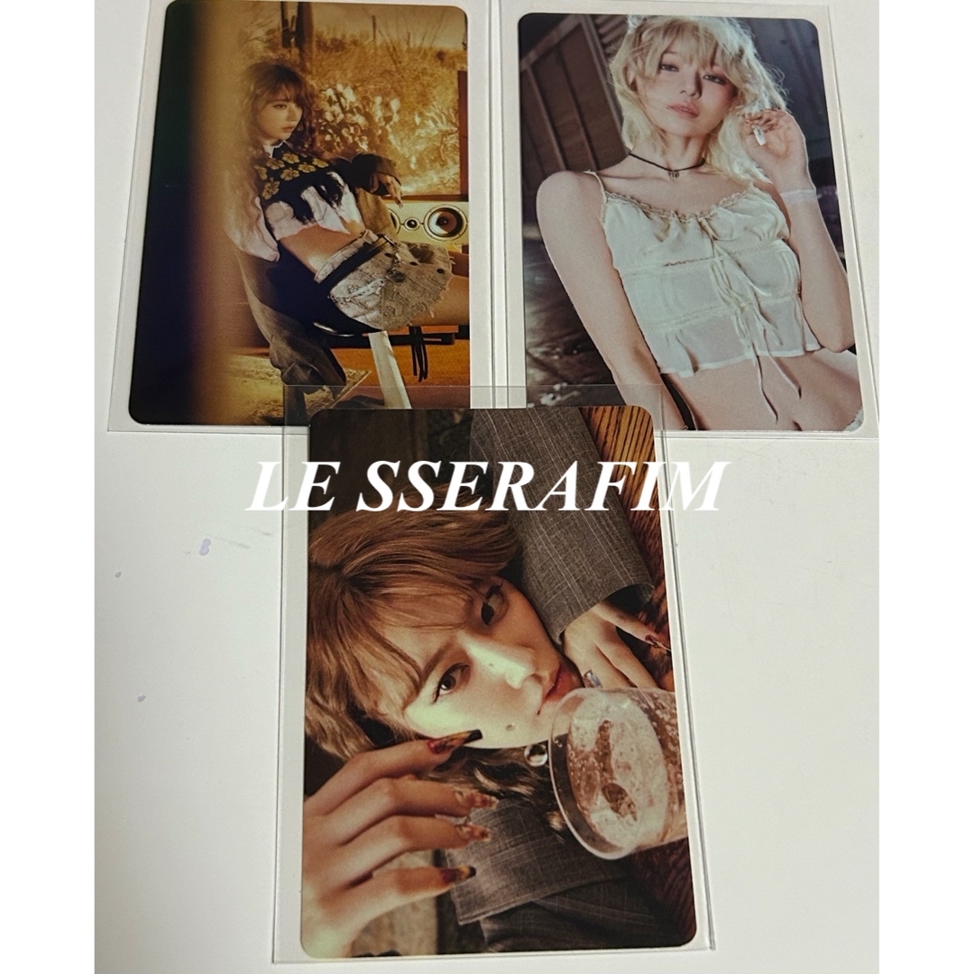 ルセラフィム HOT アメリカ target 限定 トレカ サクラ LE SSERAFIM ル