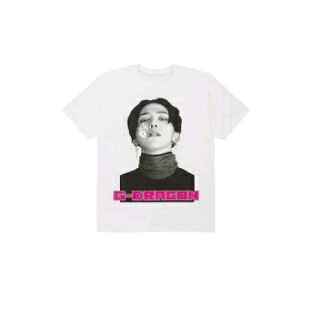 BIGBANG - ファンミーティングジヨンG－DRAGONフォトTシャツ❗の通販