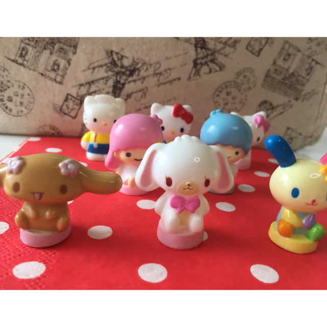 サンリオ 指人形サイズ ハローキティ ウサハナ キキララなどの通販 by