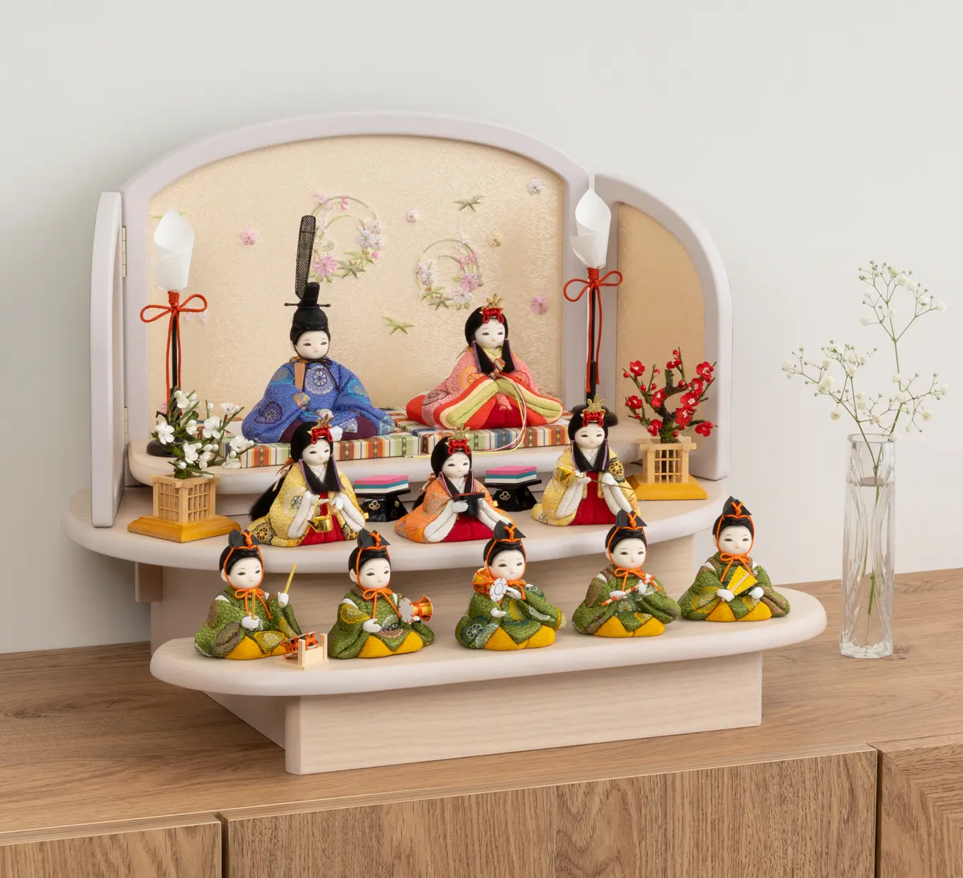 雛人形「ことこと 琳派名物裂」｜雛人形の通販 ふらここ