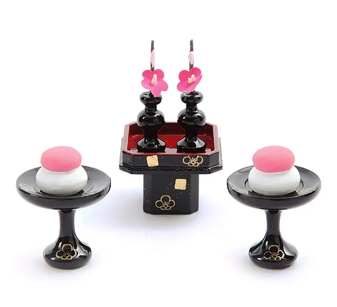 雛人形「雛道具 高坏三宝（ミニ）」｜雛人形の通販 ふらここ