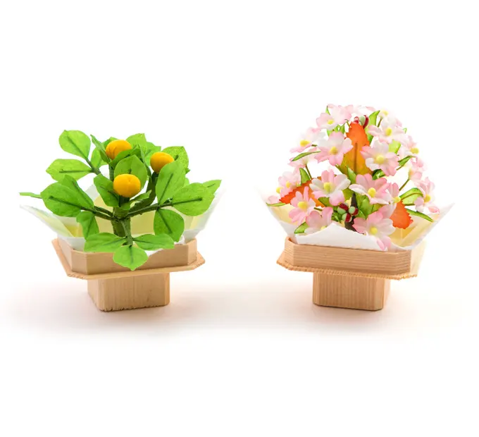 雛人形「桜橘『三宝』」｜雛人形の通販 ふらここ