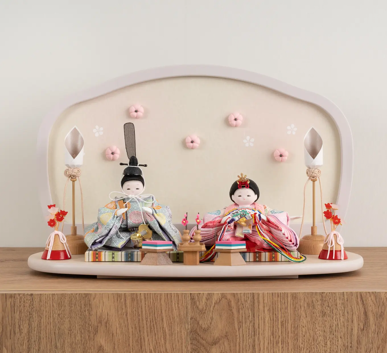 雛人形「花飾り『はな鈴』」｜雛人形の通販 ふらここ