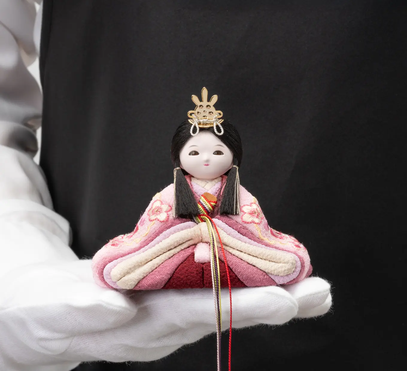 雛人形「のんのん 京刺繍・雪輪に松竹梅」｜雛人形の通販 ふらここ