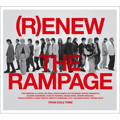R)ENEW 【MV盤】(2CD+Blu-ray) : THE RAMPAGE from EXILE TRIBE