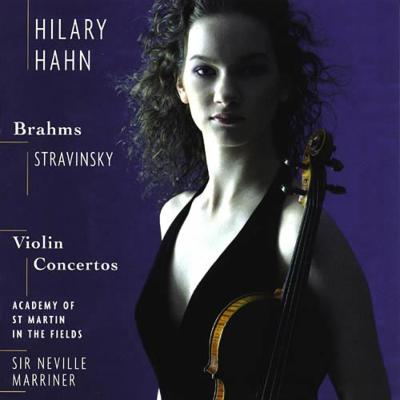 ブラームス、ストラヴィンスキー：ヴァイオリン協奏曲 ハーン