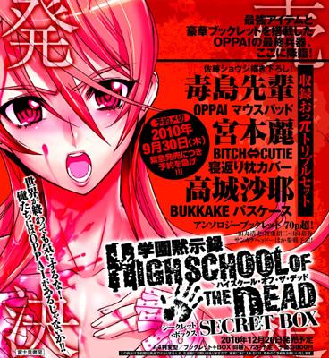 学園黙示録 HIGHSCHOOL OF THE DEAD SECRET BOX : 佐藤ショウジ