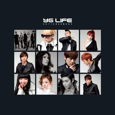 YG FAMILY MAKING DVD ＆ CALENDAR ＆ DIARY 2011 : YG Family