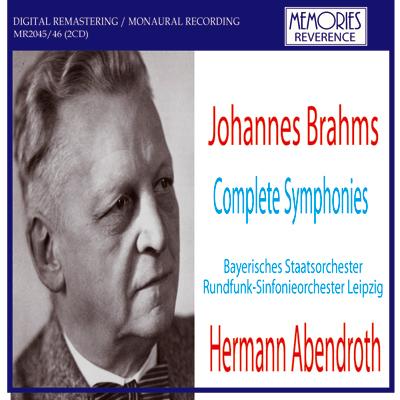 交響曲全集 アーベントロート＆バイエルン国立管、ライプツィヒ放送響