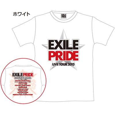 ツアーTシャツ（ホワイト）【L】 / EXILE LIVE TOUR 2013 「EXILE