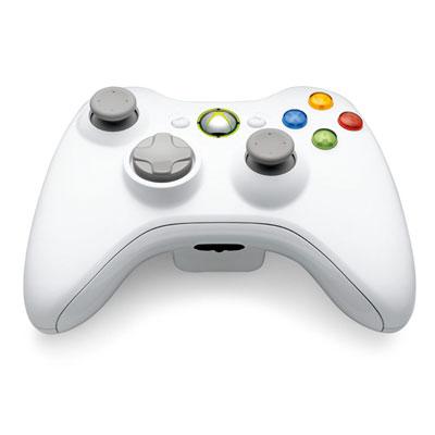 Xbox360 ワイヤレスコントローラー(ピュアホワイト) : Game Accessory