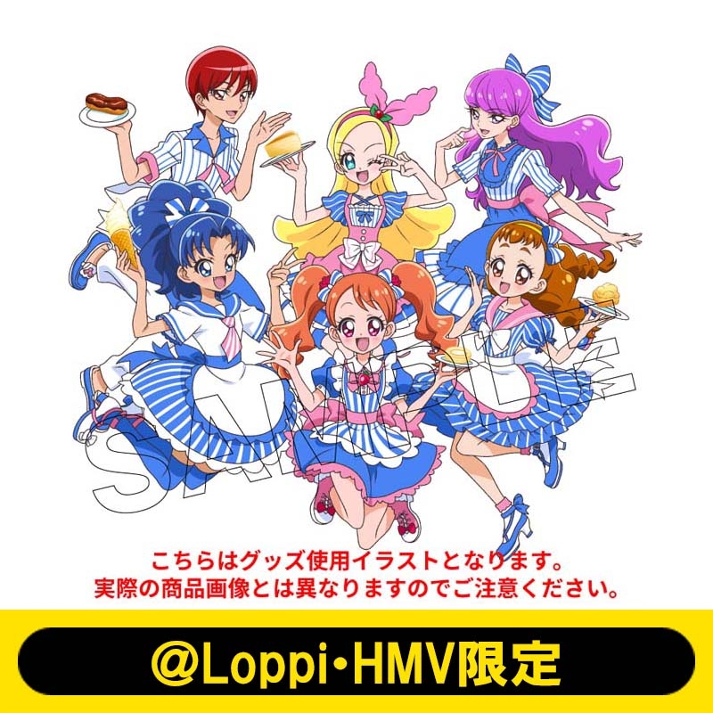 アクリルスタンド+オーロラ缶バッジ / キラキラ☆プリキュアアラモード