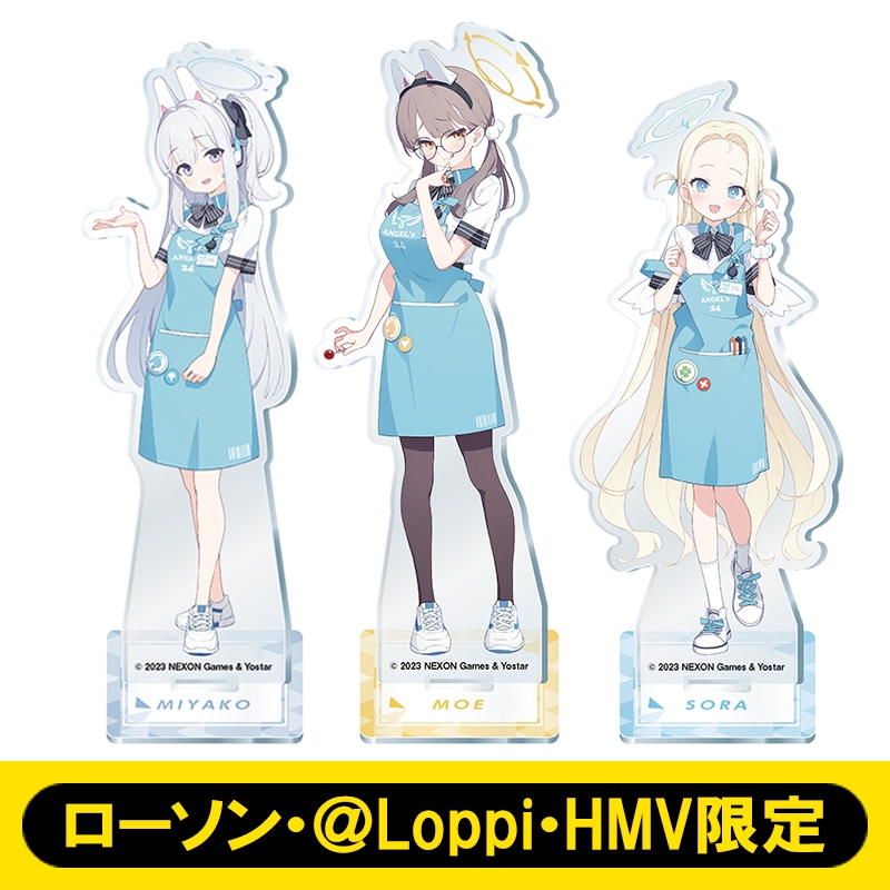 アクリルスタンド Bセット（ミヤコ / モエ / ソラ）[2次受付] / ブルー