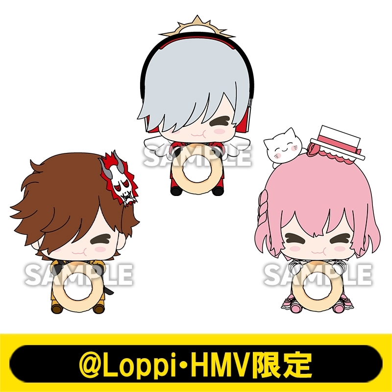 もぐもぐマスコットフィギュア（3個セット）【@Loppi・HMV限定】 : 大