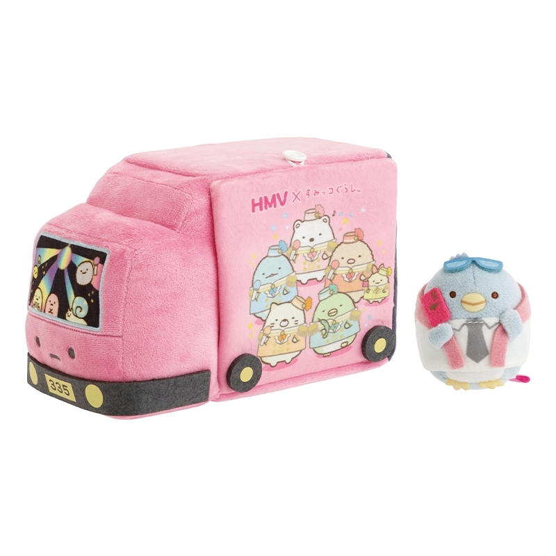 シーンぬいぐるみ（トラック＋ぺんぎん（本物））/ すみっコぐらし