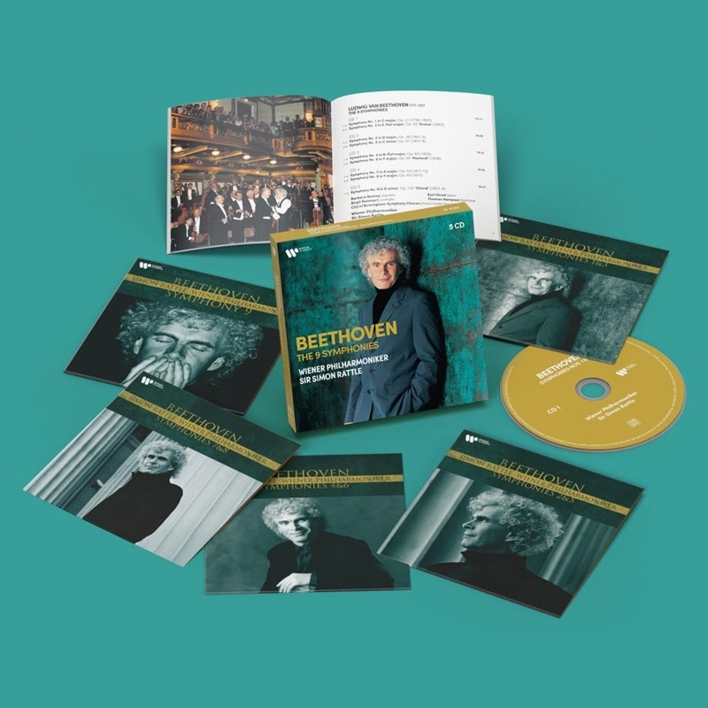 交響曲全集 サイモン・ラトル＆ウィーン・フィル（5CD