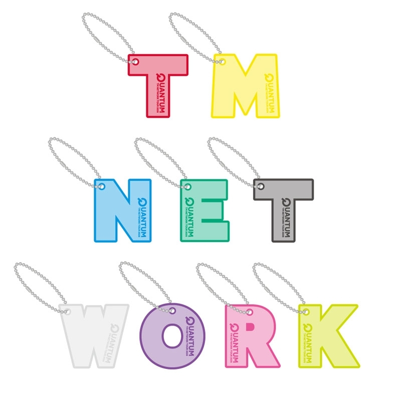 リフレクターキーホルダー（全9種のうちランダム1個）/ TMNETWORK TOUR