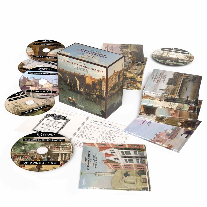 弦楽四重奏曲全集 ロンドン・ハイドン四重奏団（20CD） : ハイドン