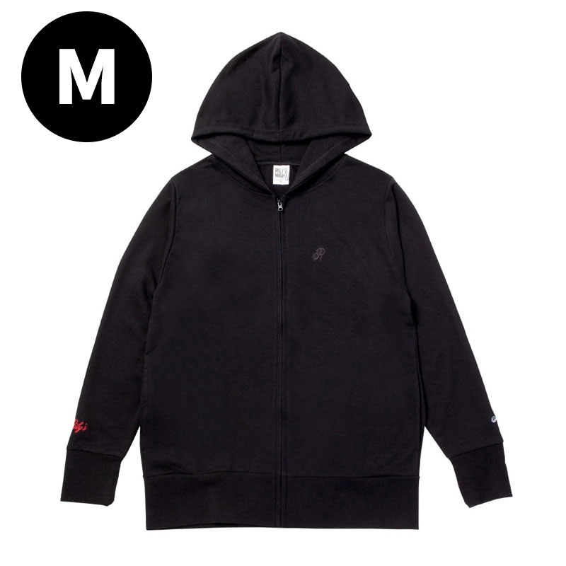 RILY'S NIGHT ライトジップパーカー/BLACK/M : RYUJI IMAICHI (今市