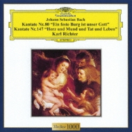 J.S.バッハ：カンタータ第80番＆第147番 カール・リヒター