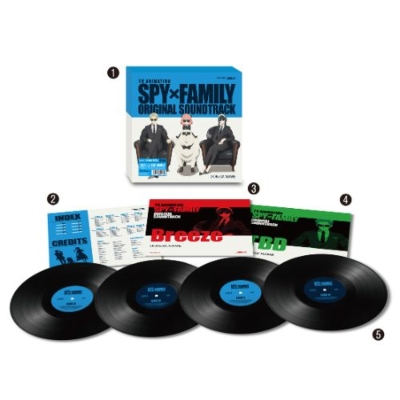 TVアニメ 『SPY×FAMILY』 オリジナル・サウンドトラック (BOX仕様/4枚
