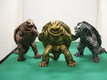 ムービーモンスターシリーズ劇場公開記念hmv限定 金・銀・銅ガメラbox