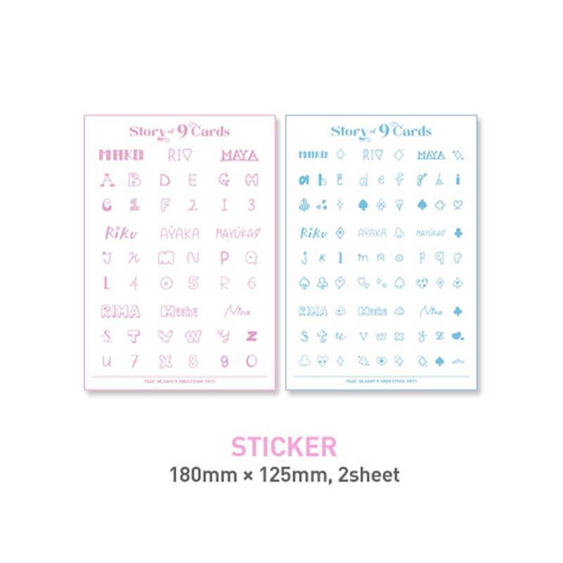 NiziU SEASON'S GREETINGS 2023 “Story of 9 Cards” : NiziU