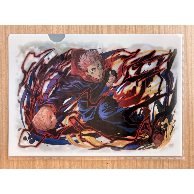 チェンジングクリアファイル（虎杖悠仁）/ 呪術廻戦×パズドラ【Loppi