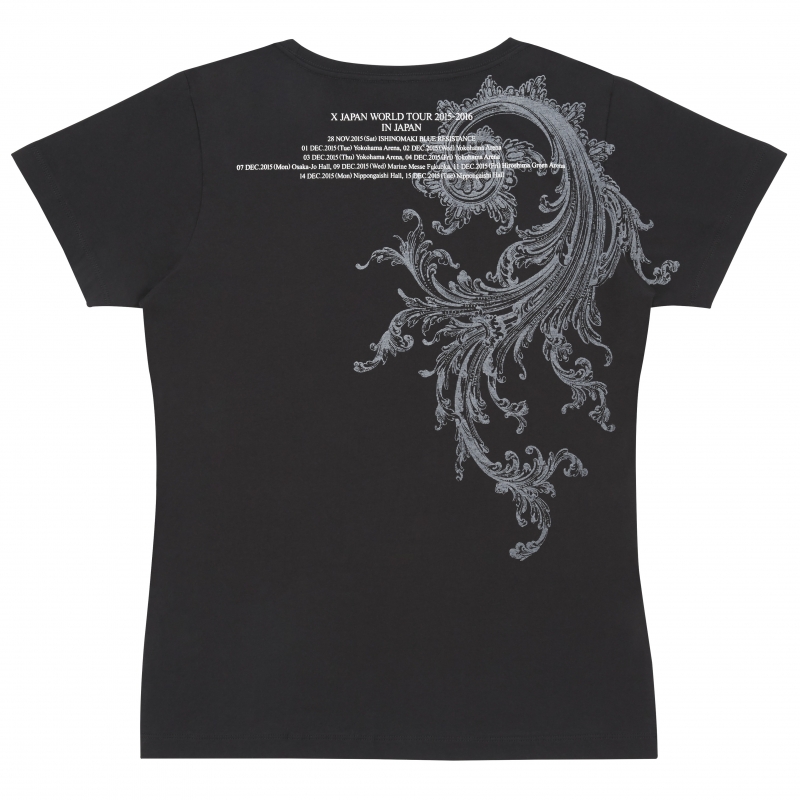 X JAPAN Tシャツ【M】/ 「X JAPAN WORLD TOUR 2015-2016 IN JAPAN