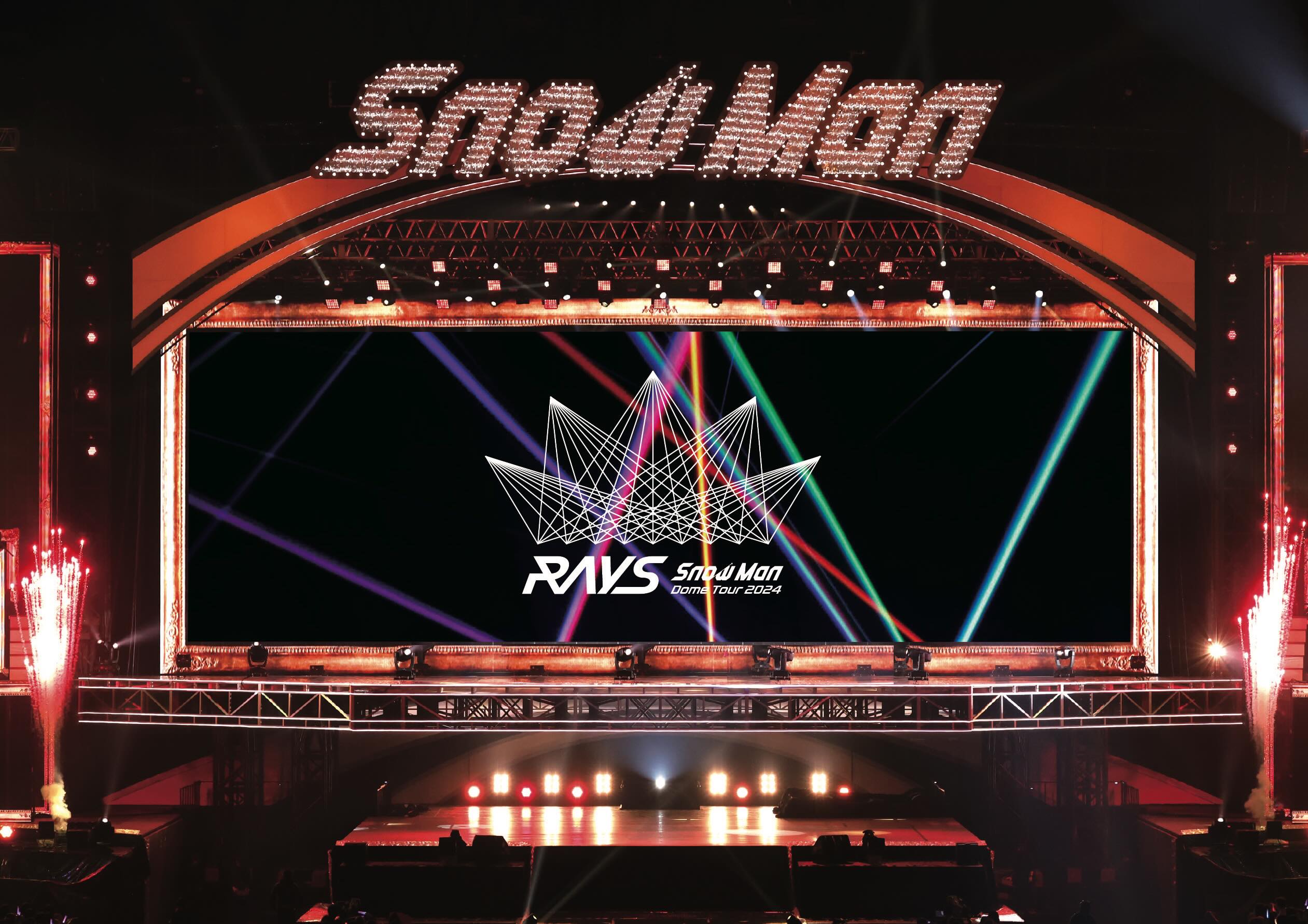 Blu-ray & DVD「Snow Man Dome Tour 2024 RAYS」 - DISCOGRAPHY | Snow