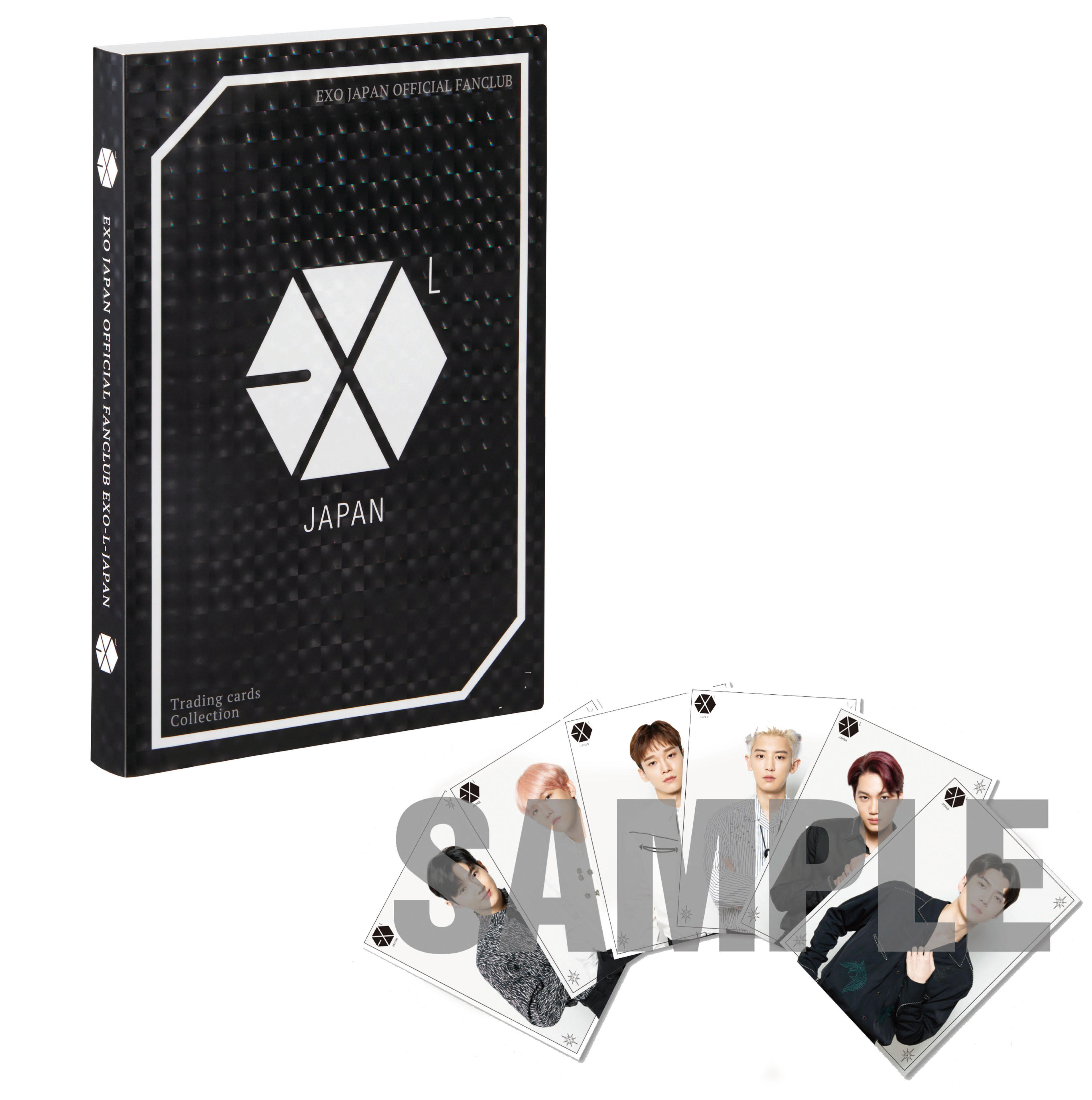 EXO-L-JAPAN限定トレーディングカードファイル（トレカ1枚付き／全6種