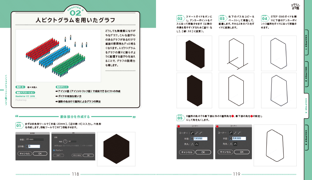 デザインのネタ帳 プロ並みに使える飾り・パーツ・背景