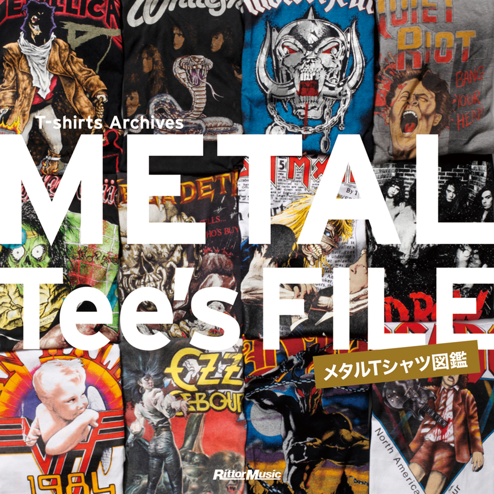 METAL Tee's FILE メタルTシャツ図鑑|商品一覧|リットーミュージック