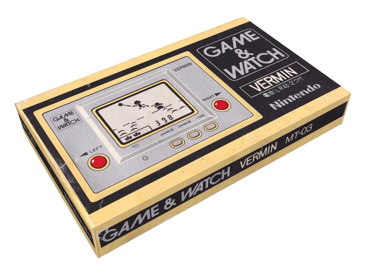 Game & Watch : Vermin by Flyzy