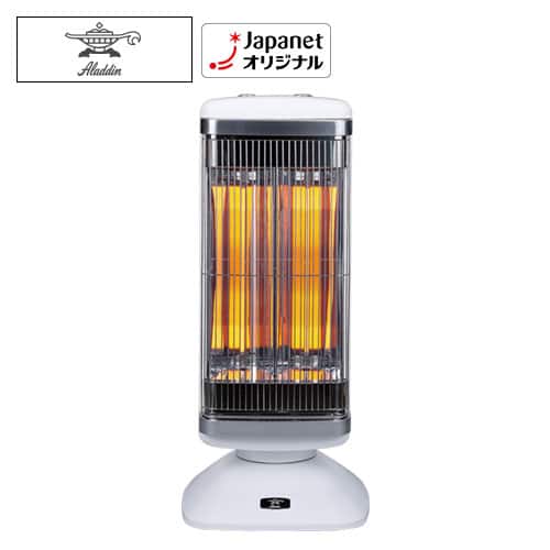 アラジン 冷暖房機器 【新品同様】遠赤グラファイトヒーター ホワイト